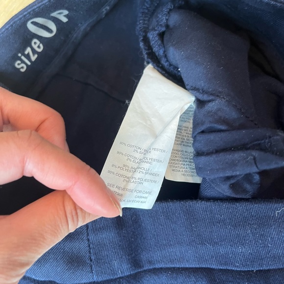 J Crew Dannie Pants in Navy Blue - Picture 8 of 9